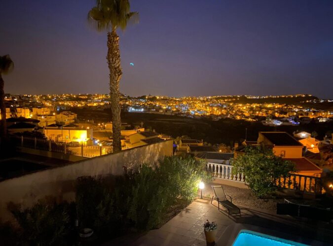 uitzicht ’s avonds