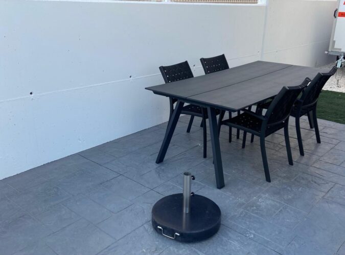Tuin eettafel