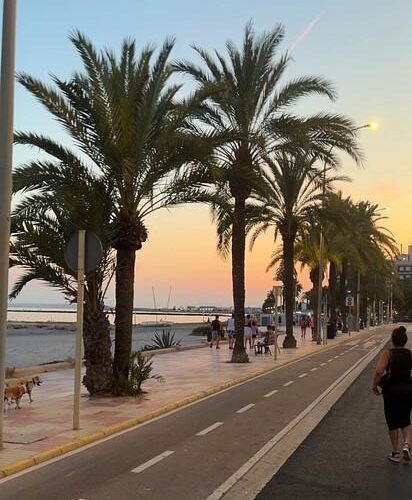 explanada avond
